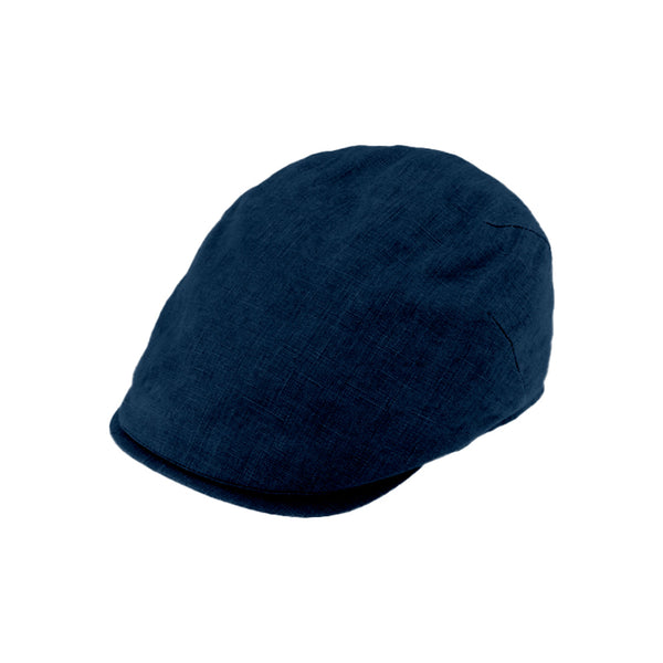 fiebig Hove Flatcap Leinen | Schirmmütze mit Steg Made in Italy