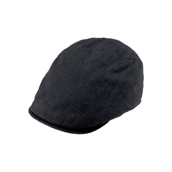 fiebig Hove Flatcap Leinen | Schirmmütze mit Steg Made in Italy