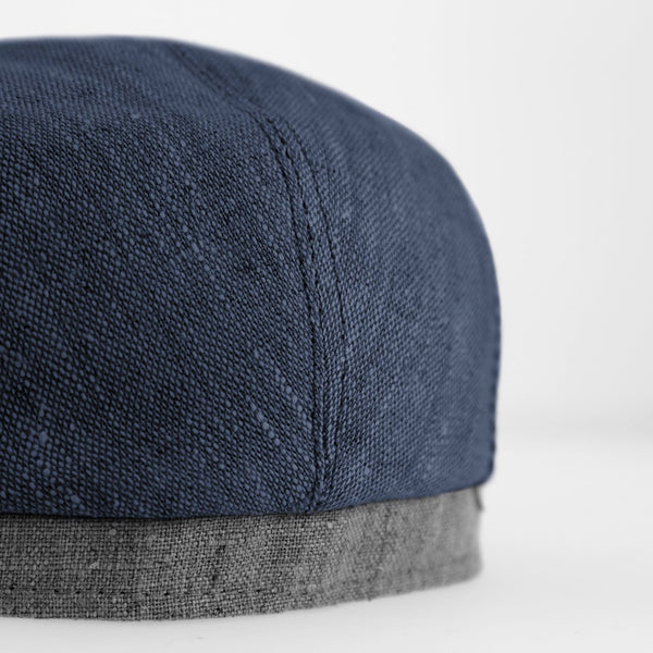 Woolton Flatcap aus Leinen | Made in Italy