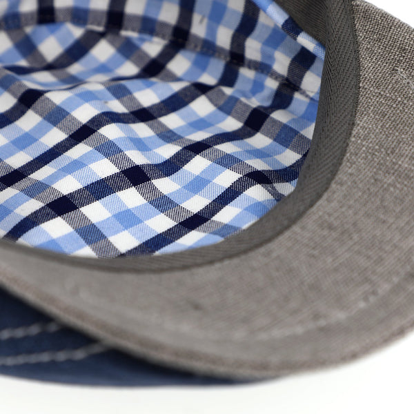 Woolton Flatcap aus Leinen | Made in Italy