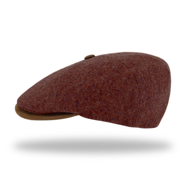Barra 6-Panel-Cap aus 100 % Schurwolle | Gatsby Made in Italy