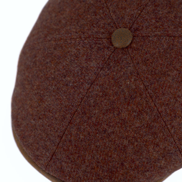 Barra 6-Panel-Cap aus 100 % Schurwolle | Gatsby Made in Italy