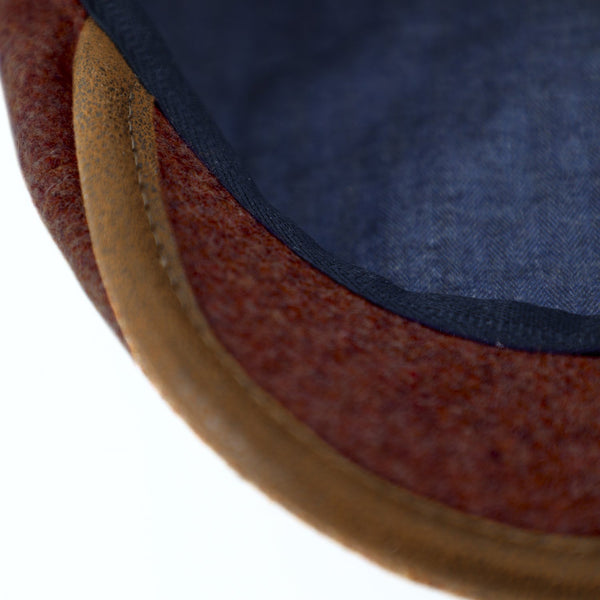 Barra 6-Panel-Cap aus 100 % Schurwolle | Gatsby Made in Italy