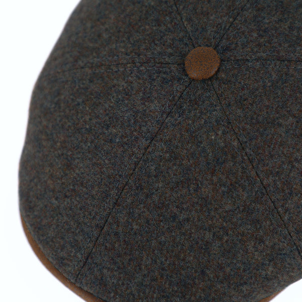 Barra 6-Panel-Cap aus 100 % Schurwolle | Gatsby Made in Italy
