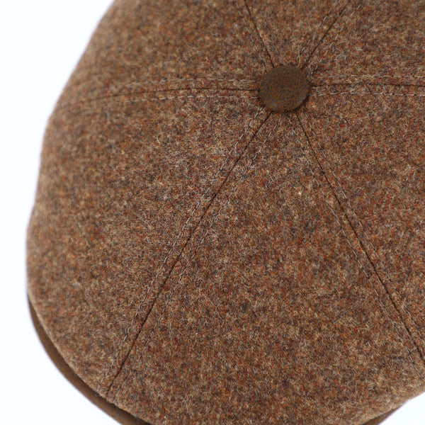 Barra 6-Panel-Cap aus 100 % Schurwolle | Gatsby Made in Italy