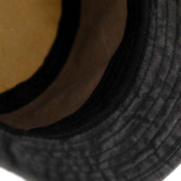 Bucket Hat Washed Cotton | Fischerhut mit Kordelzug