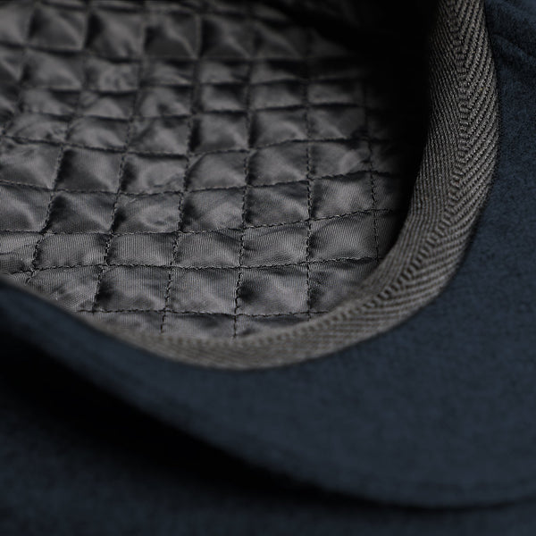 Flatcap mit gestepptem Innenfutter | Made in Italy