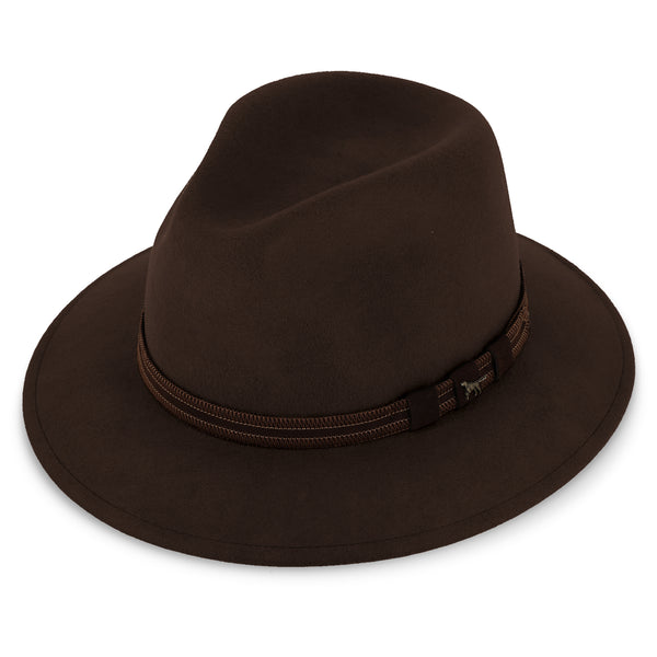 Clark Travellerhut Wollfilz mit Pin | Filzhut Made in Italy