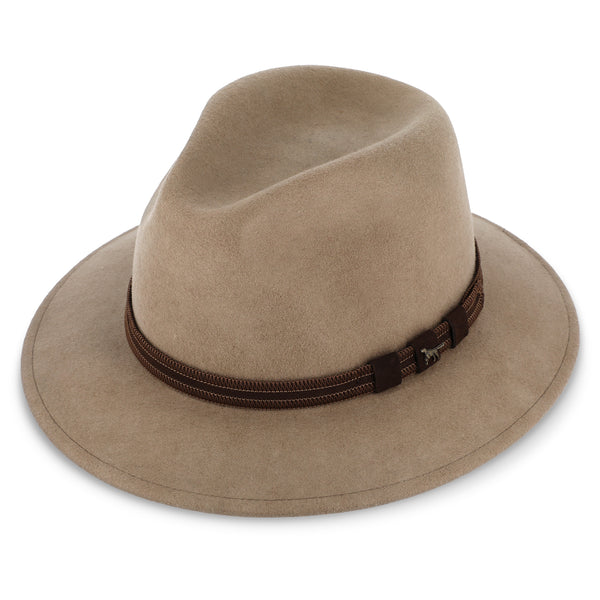 Clark Travellerhut Wollfilz mit Pin | Filzhut Made in Italy