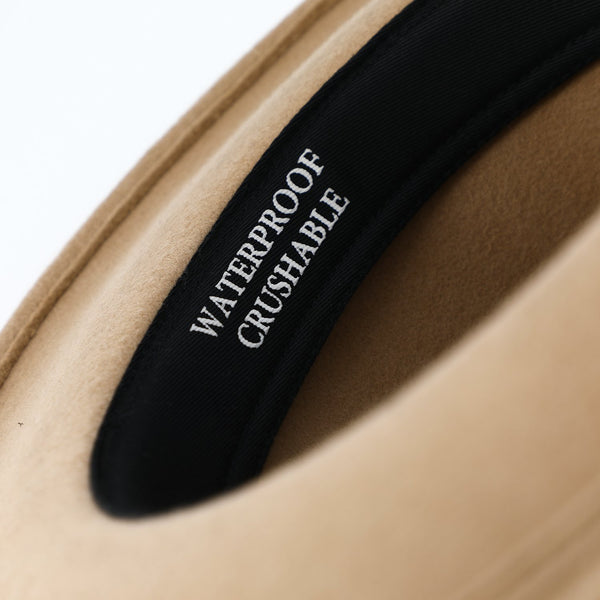 Purley Fedora Wollfilzhut mit Ripsband | Classic Hat Made in Italy
