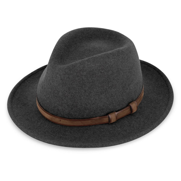 Lewis Fedora Wollfilzhut mit Lederband | Outdoor Hat Made In Italy
