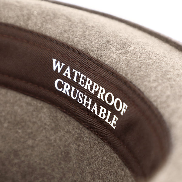 Lewis Fedora Wollfilzhut mit Lederband | Outdoor Hat Made In Italy