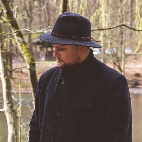 Dover Traveller Wollfilzhut mit Lederband | Outdoor Hat Made In Italy