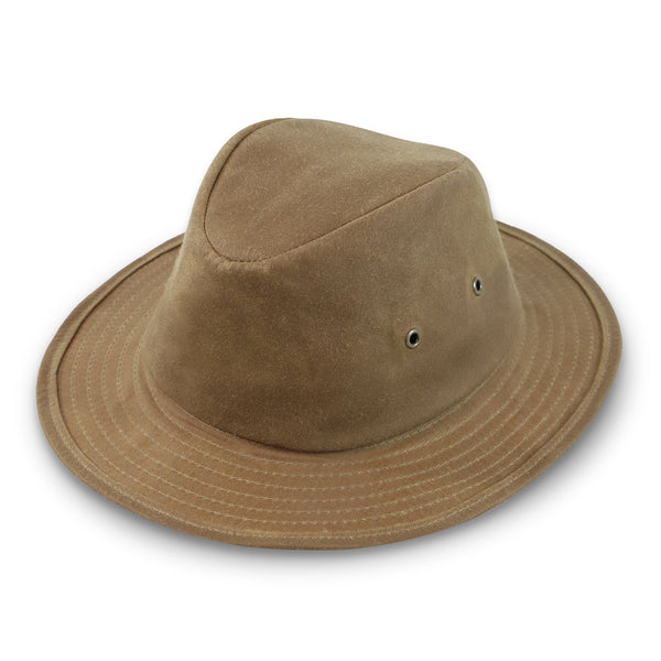 Milton Traveller Hut aus Waxed Cotton | Crushable Outdoorhut Made in EU