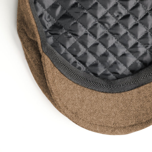 Flatcap mit gestepptem Innenfutter | Made in Italy