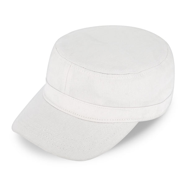 fiebig Army GI-Cap | Klassische Arbeitsmütze mit flexiblem Verschluss | Militär Outdoor Kappe aus Baumwolle in One Size