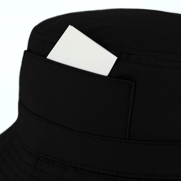 fiebig Fischerhut aus Baumwolle | Unisex Outdoorhut mit Taschen & Reißverschlussfach | Bucket Hat in vielen Farben & Größen