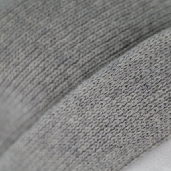 Strickbaske mit Umschlag | Barett Made in Italy