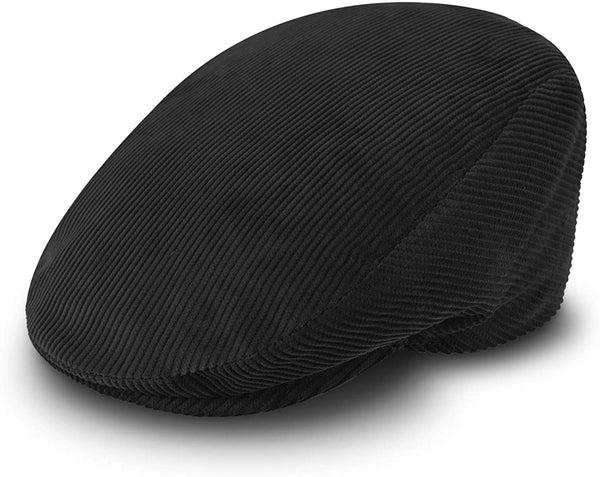 Cord Flatcap aus Baumwolle mit Steppfutter | Made in Italy