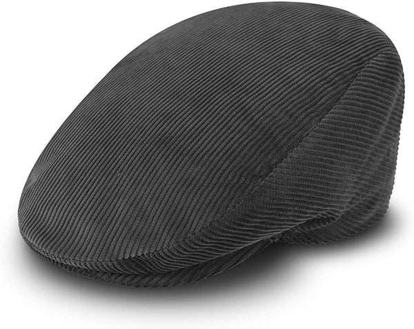 Cord Flatcap aus Baumwolle mit Steppfutter | Made in Italy