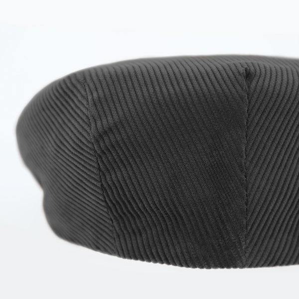 Cord Flatcap aus Baumwolle mit Steppfutter | Made in Italy