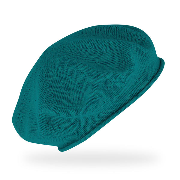 Feinstrickbaske mit Rollrand | Barett Made in Europe