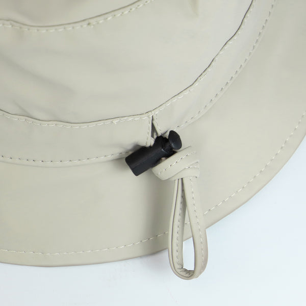 fiebig Ginny Regenhut mit flexiblem Band | Outdoor Fischerhut mit leichtem Cotton-Futter | Angenehme Passform für das ganze Jahr