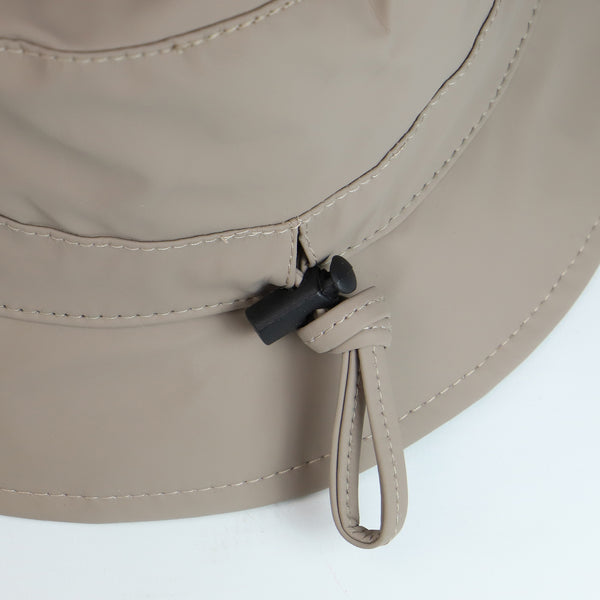 fiebig Ginny Regenhut mit flexiblem Band | Outdoor Fischerhut mit leichtem Cotton-Futter | Angenehme Passform für das ganze Jahr