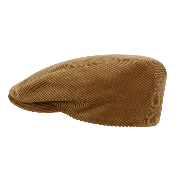 Cord Flatcap aus Baumwolle mit Steppfutter | Made in Italy