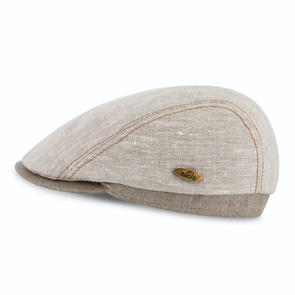 Woolton Flatcap aus Leinen | Made in Italy