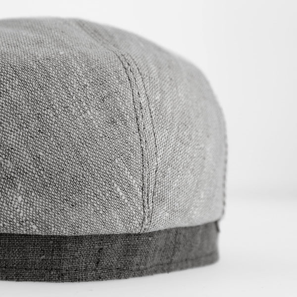 Woolton Flatcap aus Leinen | Made in Italy