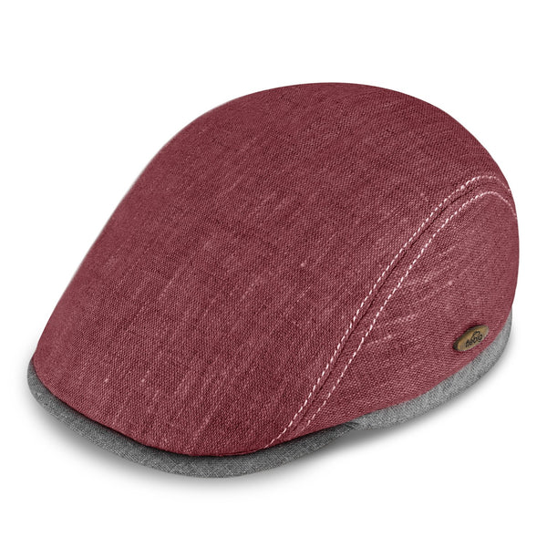 Woolton Flatcap aus Leinen | Made in Italy