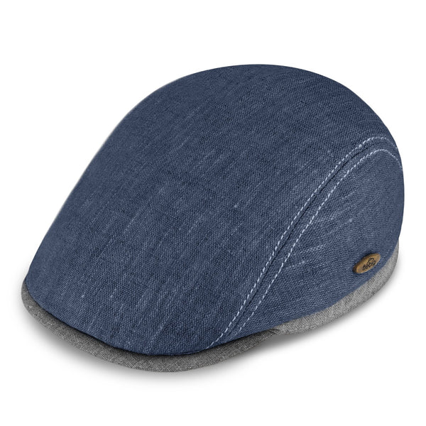 Woolton Flatcap aus Leinen | Made in Italy