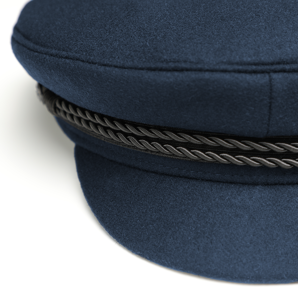 Elbsegler Mütze mit Kordel, Ankerknöpfen & Emblem