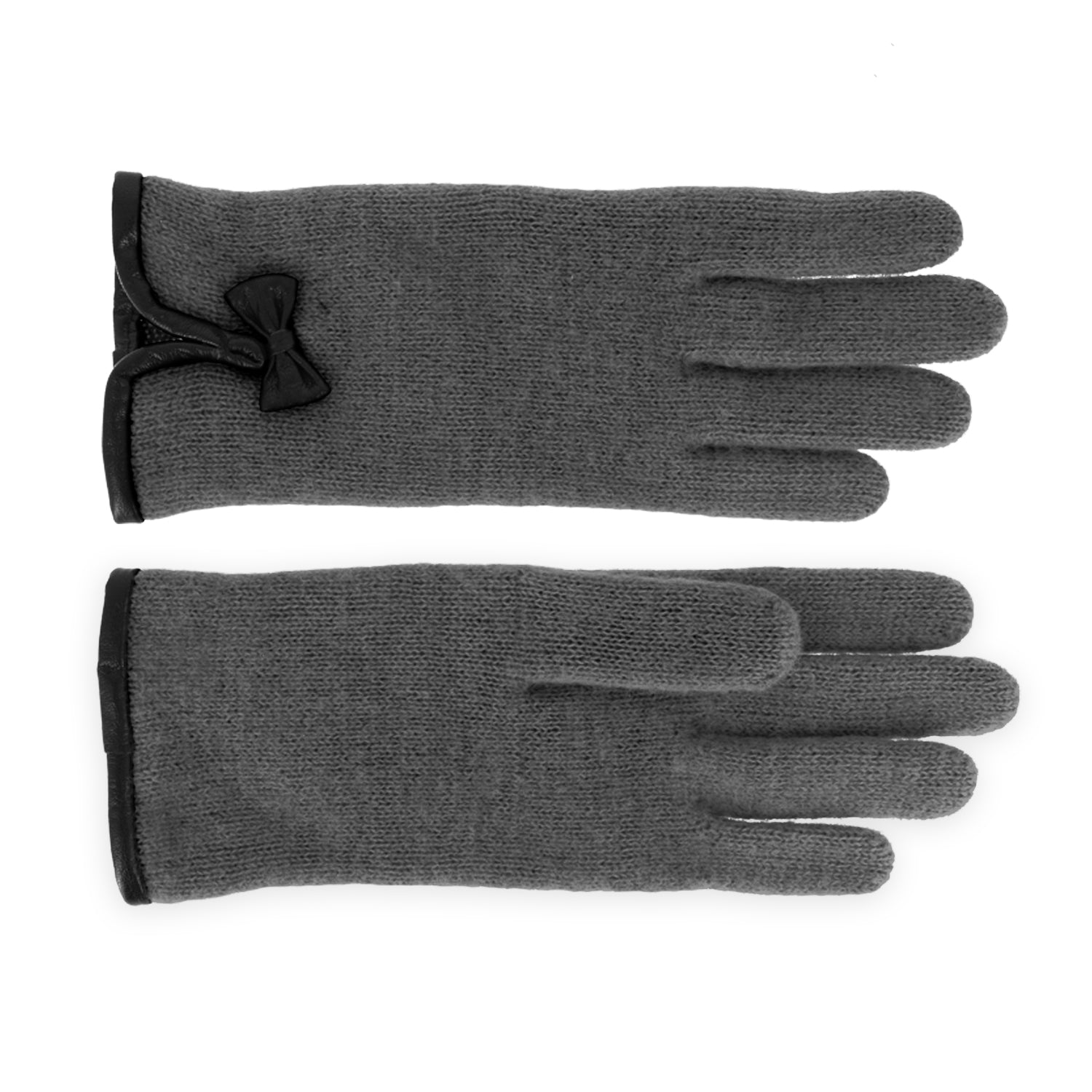 handschuhe aus gewalkter wolle fiebig Walkhandschuhe mit Ledersaum und modischer Schleife| Fingerhand – Hutfabrik