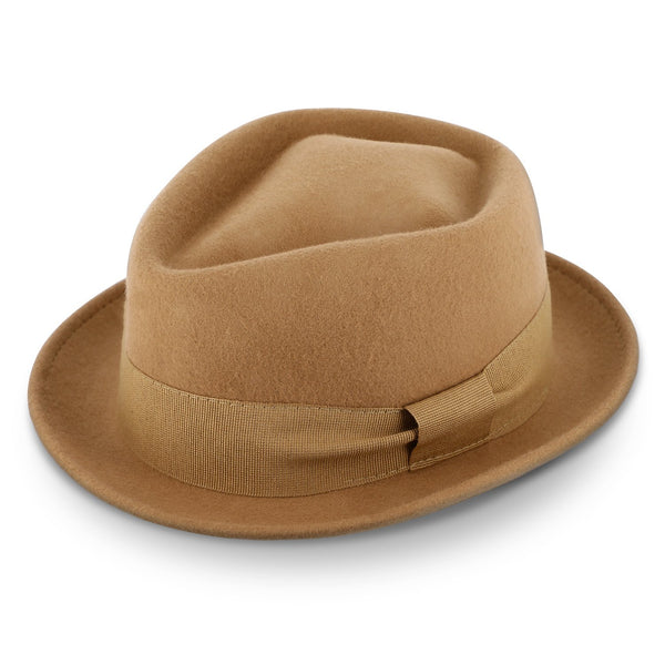 Medlock Pork Pie Diamond | 100 % Wollfilzhut made in Italy