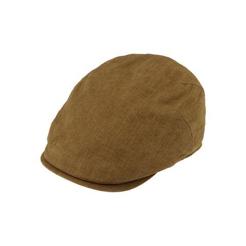 fiebig Hove Flatcap Leinen | Schirmmütze mit Steg Made in Italy