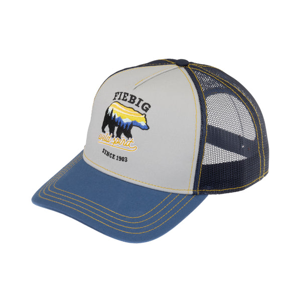 fiebig Truckercap | Baseballcap mit Aufnäher | Baseballkappe mit Mesh