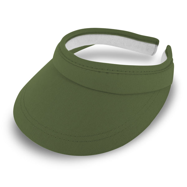 Clipvisor in One Size aus 100% Baumwolle mit Frotteeband | Sonnenschutz in vielen Farben