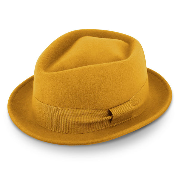 Medlock Pork Pie Diamond | 100 % Wollfilzhut made in Italy