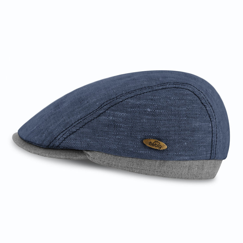 Woolton Flatcap aus Leinen | Made in Italy – Hutfabrik