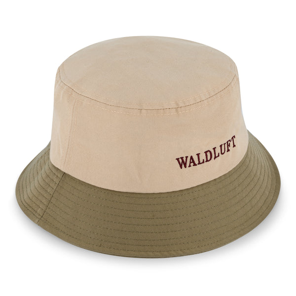 Washed Cotton Bucket Hat | Zweifarbiger Unisex Fischerhut