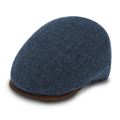 Sula Flatcap aus 100 % Schurwolle | Hochwertige Schirmmütze Made in Italy