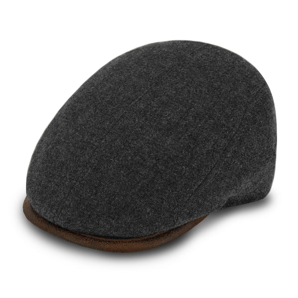 Sula Flatcap aus 100 % Schurwolle | Hochwertige Schirmmütze Made in Italy