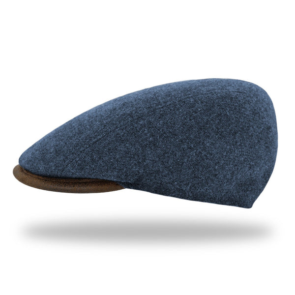 Sula Flatcap aus 100 % Schurwolle | Hochwertige Schirmmütze Made in Italy