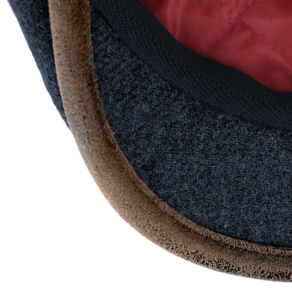 Sula Flatcap aus 100 % Schurwolle | Hochwertige Schirmmütze Made in Italy