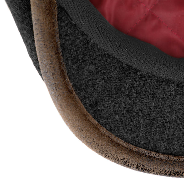 Sula Flatcap aus 100 % Schurwolle | Hochwertige Schirmmütze Made in Italy