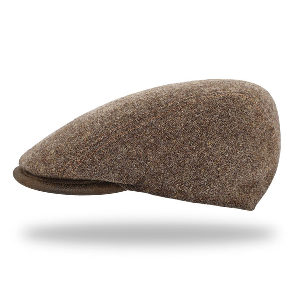 Sula Flatcap aus 100 % Schurwolle | Hochwertige Schirmmütze Made in Italy