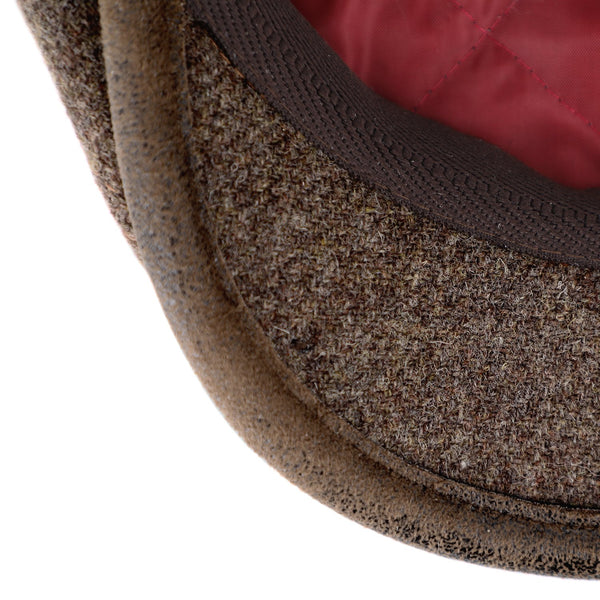 Sula Flatcap aus 100 % Schurwolle | Hochwertige Schirmmütze Made in Italy