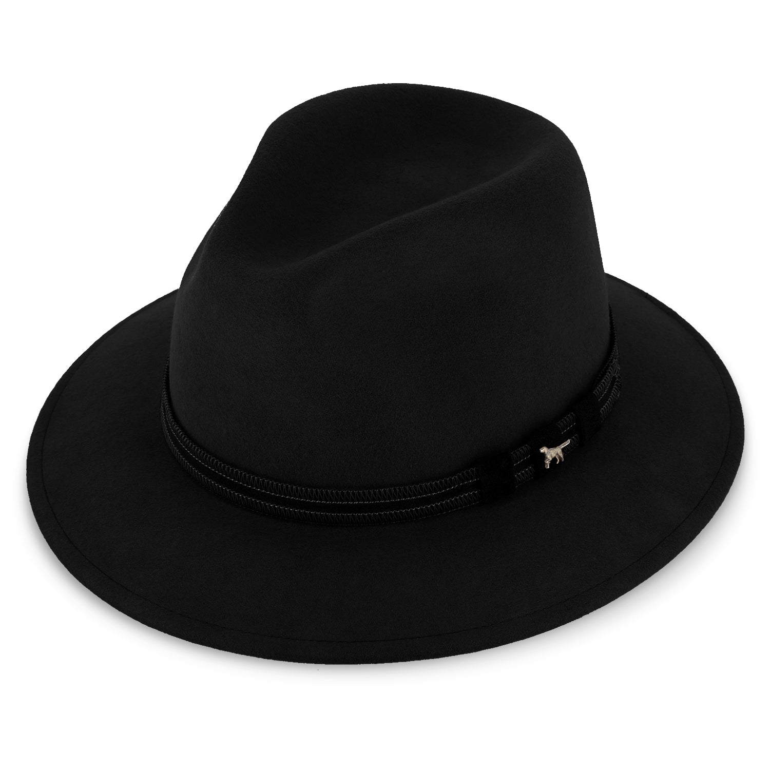Clark Travellerhut Wollfilz mit Pin | Filzhut Made in Italy